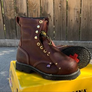 NWT Carolina 8” Met Guard boots style 505
